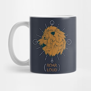 Cool Lion Roar Loud Mug